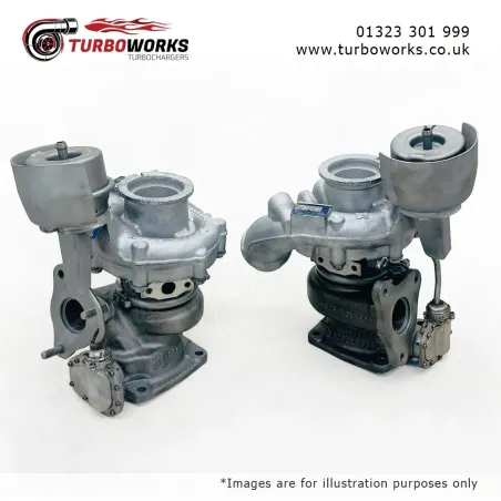 Porsche Carrera T Turbo Set
Replacement twin-turbo set for selected 911 Carrera, Carrera 4, Convertible and Targa 991 models.