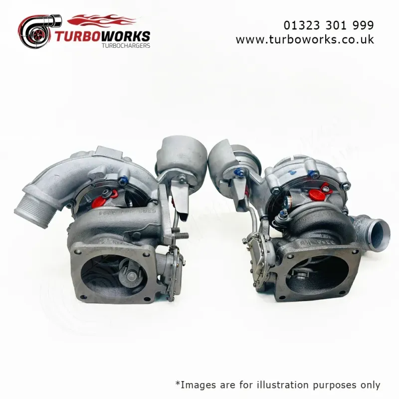 Porsche 3.0 Turbo Set 9A2.123.027.01 9A2.123.028.01
Reconditioned turbo pair left-side 53039700738 and right-side 53039700739.