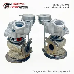 Audi RS4 RS5 Turbo Pair 53039700769 + 53039700768
Left and right turbocharger set for 2.9 TFSI 330HP to 462HP applications. 2