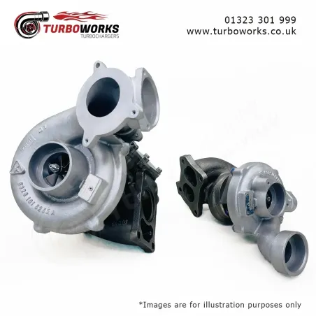 54399700045 + 53269700000
Matching turbo set for selected BMW E60 and E61 M57 D30 / 306D4 models.