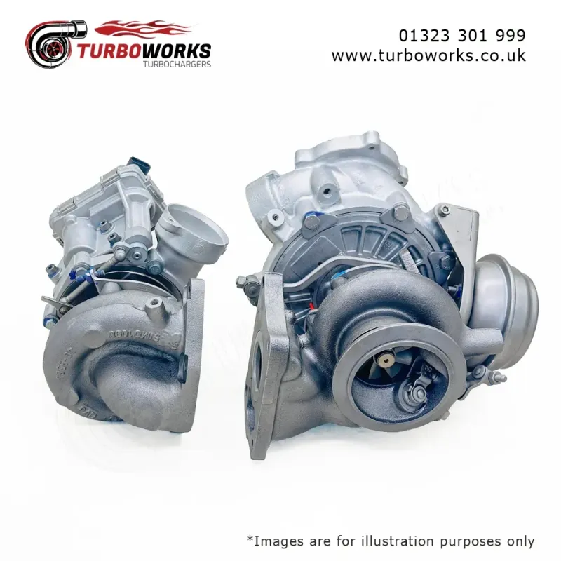 BMW Turbo Set 11657808165 11657808166
Reconditioned turbo set covering the high-pressure and low-pressure BMW N57 references.
