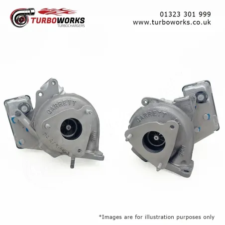 Garrett Turbo Set 752341-0003 + 752343-0003
Complete replacement pair covering the matching left and right Jaguar turbochargers.