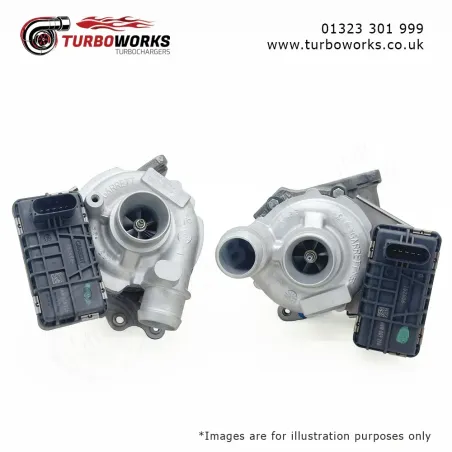 Jaguar 2.7D Twin Turbo Set 752341 + 752343
Remanufactured Garrett left and right turbocharger set for 207HP AJD diesel.