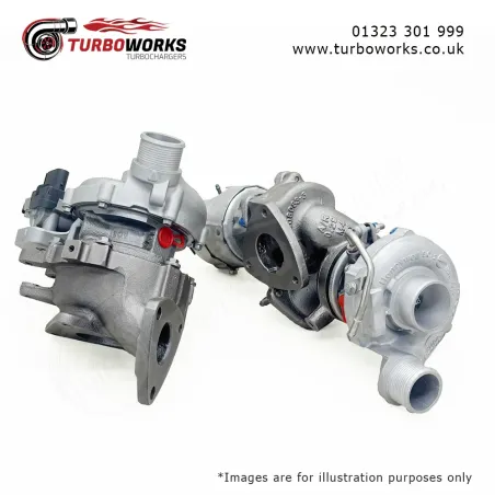 824757-0003 + 832861-0001 Turbo Set
Complete HP and LP turbo pair for selected Jaguar and Range Rover 3.0 V6 diesel models.