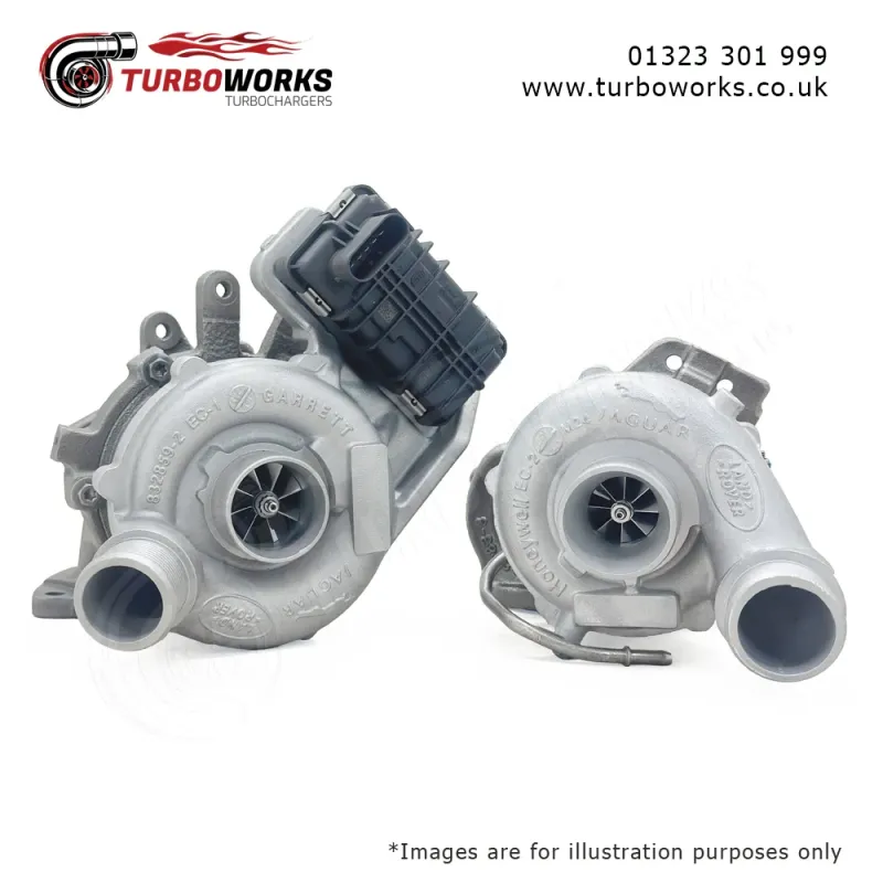 Jaguar 3.0 SDV6 Bi-Turbo Set
Remanufactured high and low pressure turbocharger set for 241HP to 300HP applications.