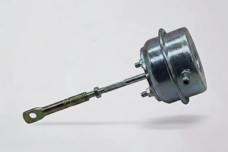 Pneumatic turbo actuator for vacuum-operated boost control