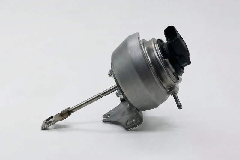 Turbo actuator with position sensor for VNT boost control