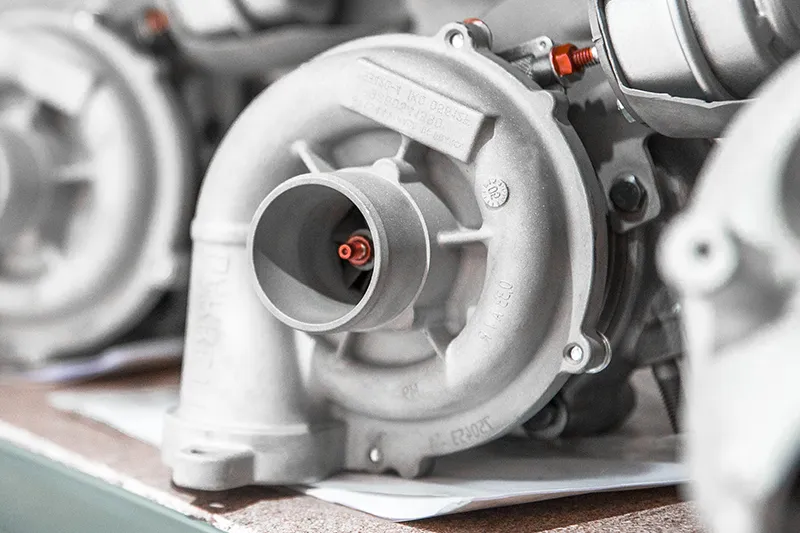 Brand new turbocharger option compared with remanufactured turbo