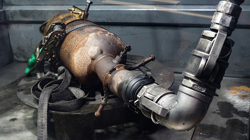 DPF cleaning and diesel diagnostics service