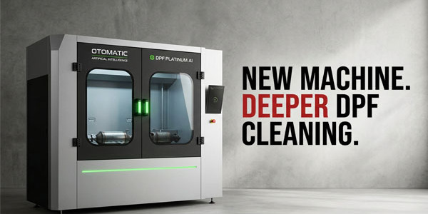 New DPF Cleaning Machine at Turboworks | OTOMATIC Platinum AI